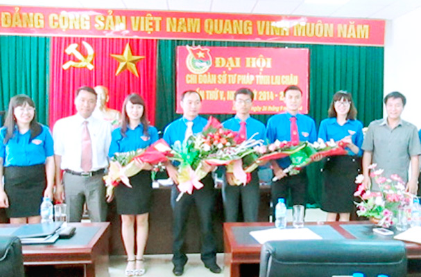 Đại hội Chi đoàn Sở Tư pháp tỉnh Lai Châu lần thứ V, nhiệm kỳ 2014 - 2017
