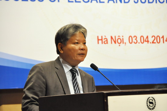 Diễn đàn đối tác pháp luật lần thứ 10: “Triển khai thực hiện Hiến pháp năm 2013 trong quá trình cải cách pháp luật và tư pháp ở Việt Nam”
