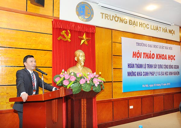 Hội thảo hoàn thành lộ trình xây dựng Cộng đồng ASEAN – Những khía cạnh pháp lý và bài học kinh nghiệm