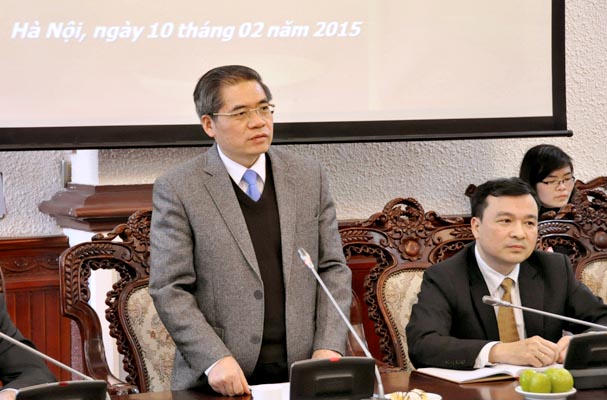 Hội nghị triển khai công tác năm 2015 của Vụ Các vấn đề chung về xây dựng pháp luật