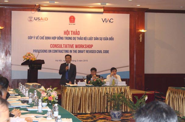 Hội thảo góp ý Dự thảo Bộ luật dân sự (sửa đổi) tại Hà Nội