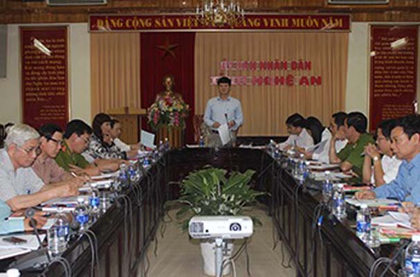 Nghệ An: Họp ban chỉ đạo Đề án thí điểm chế định thừa phát lại trên địa bàn tỉnh triển khai nhiệm vụ 2015