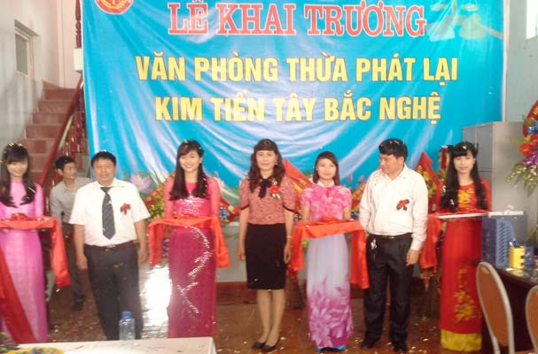 Nghệ An: Khai trương Văn phòng Thừa phát lại Kim Tiến Tây bắc Nghệ 