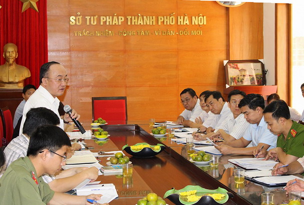 Khảo sát thực trạng ứng dụng công nghệ thông tin  vào công tác XLVPHC tại  Hà Nội