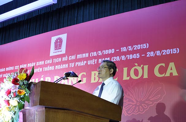 “Ngành Tư pháp dâng Bác lời ca” chào mừng kỷ niệm 125 năm Ngày sinh Chủ tịch Hồ Chí Minh kính yêu