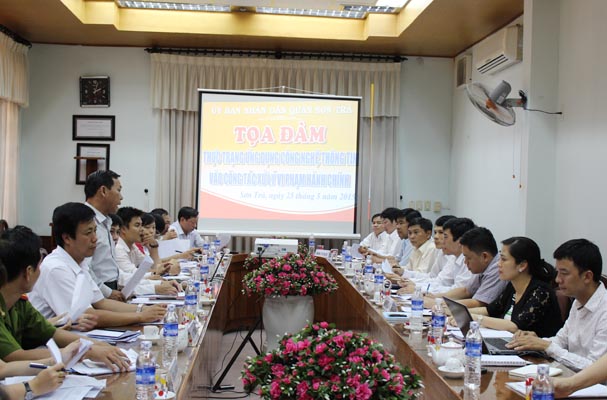 Khảo sát thực trạng ứng dụng CNTT vào công tác XLVPHC tại  UBND Quận Sơn Trà, thành phố Đà Nẵng