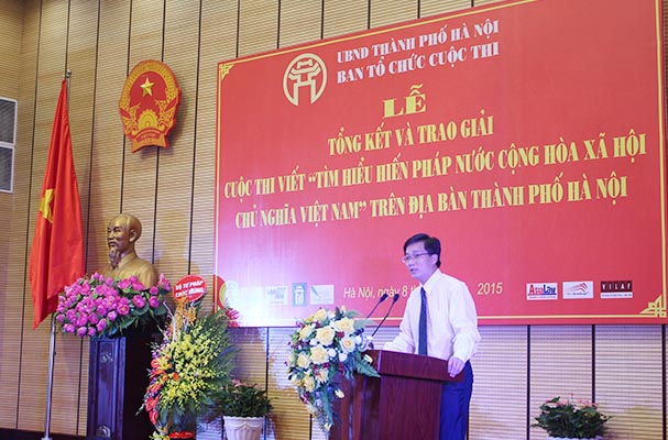 Hà Nội: Tôn vinh Hiến pháp bằng những bài thi ấn tượng