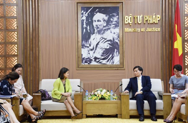 Thứ trưởng Nguyễn Khánh Ngọc tiếp xã giao Giám đốc khu vực Châu Á – Thái Bình Dương của UNWOMEN