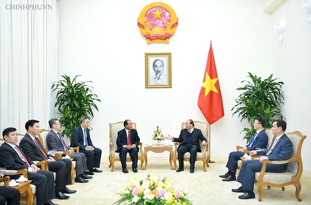 Thủ tướng tiếp Bộ trưởng Tư pháp Lào