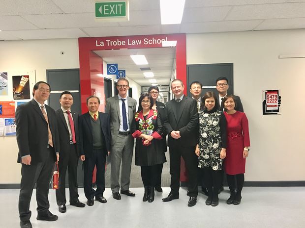 Tăng cường hơn nữa hợp tác đào tạo luật Việt Nam – Australia