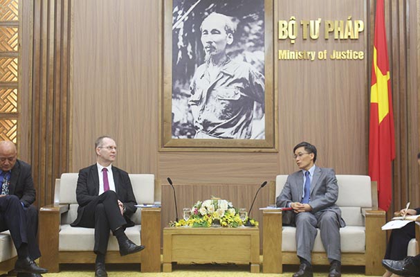 Nhiều bước tiến mới tích cực trong hợp tác pháp luật, tư pháp Việt Nam – Đức