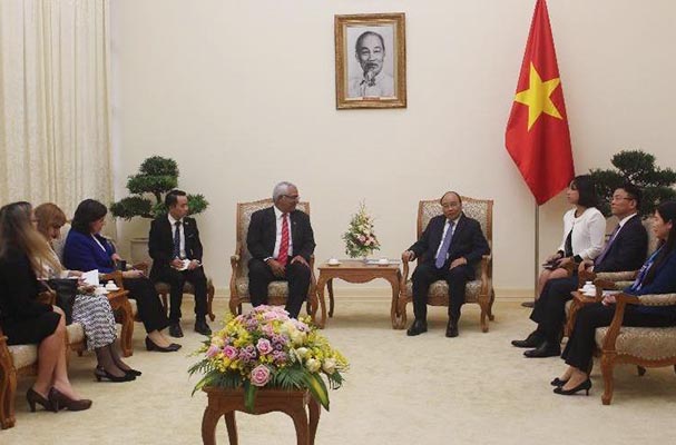 Bộ trưởng Tư pháp Cu-ba tiếp kiến Thủ tướng Chính phủ và Phó Chủ tịch Thường trực Quốc hội