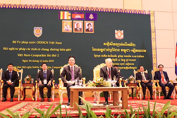 Khai mạc Hội nghị tư pháp các tỉnh có chung đường biên giới Việt Nam-Campuchia lần thứ 2