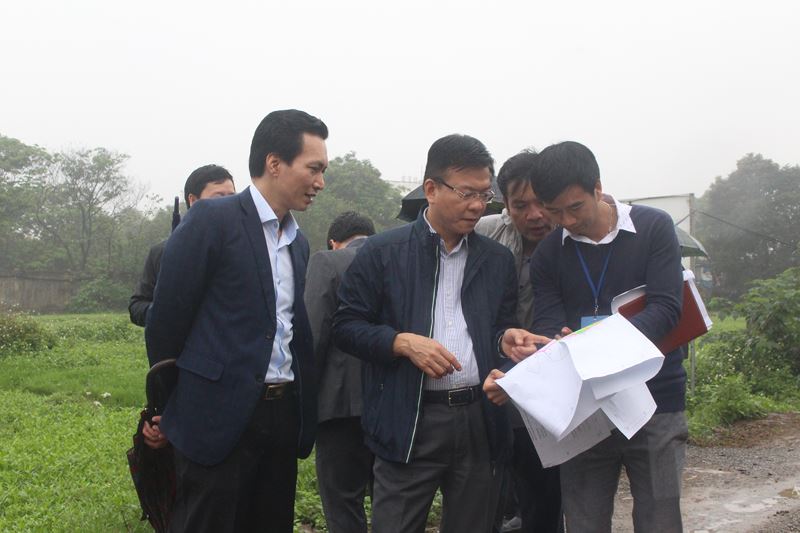 Bộ trưởng Lê Thành Long kiểm tra thực tế một số dự án xây dựng