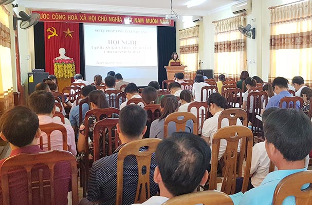Tuyên Quang: Hội nghị tập huấn thức pháp luật cho doanh nghiệp