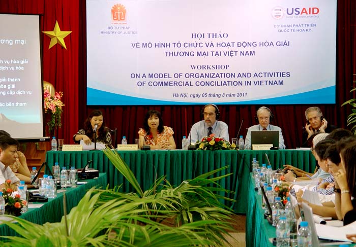 Workshop on a model of organization and activities of commercial reconciliation 