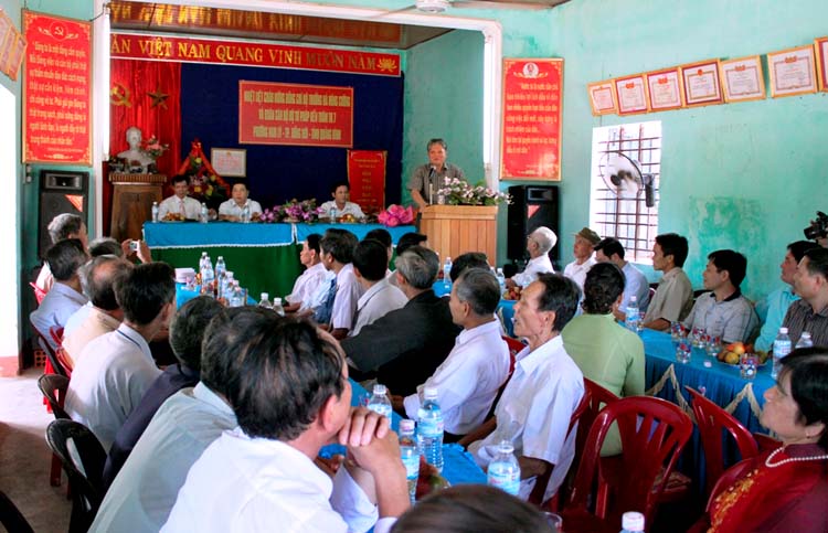 Minister Ha Hung Cuong successfully concluded his working visit to Quang Binh province