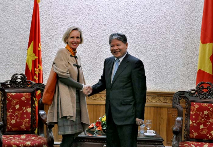 Minister of Justice received Swedish Ambassador to Vietnam
