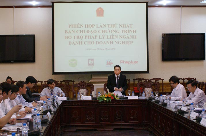 The Steering Committee of Program 585 first met in Hanoi