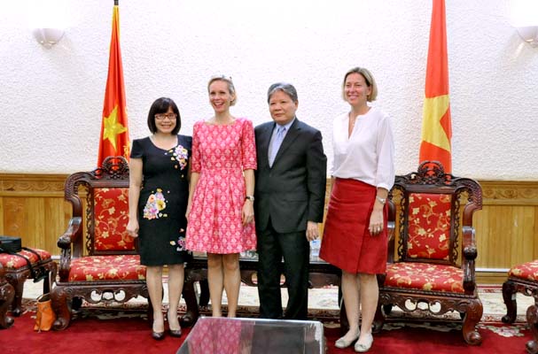 Justice Minister received Swedish Ambassador to Vietnam
