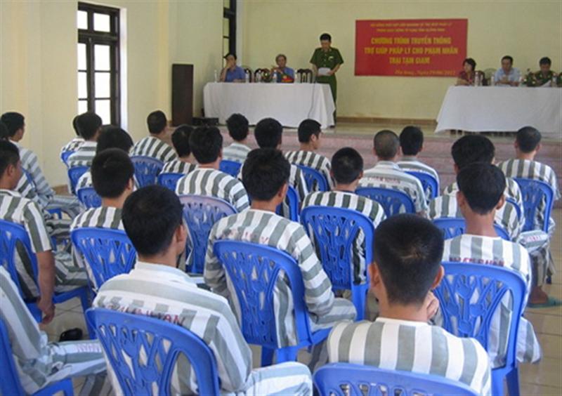Communications to legal aid receivers in Quang Ninh province