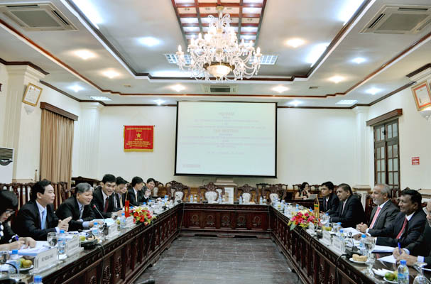 Bilateral talks between the Minister Justice of Socialist Republic of Vietnam and the Democratic Socialist Republic of Sri Lanka