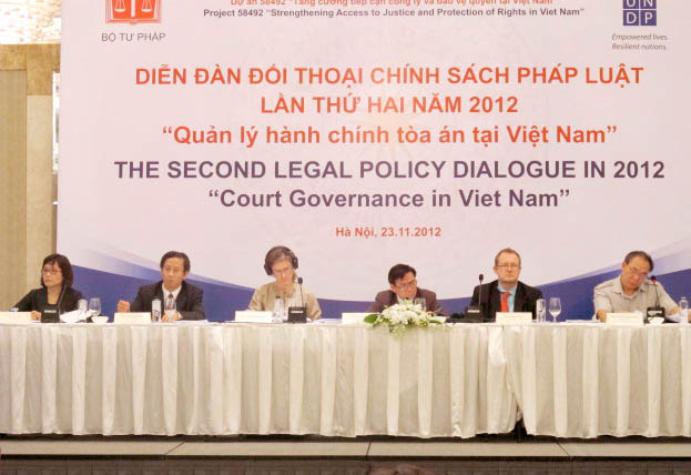 The second legal policy Dialogue in 2012