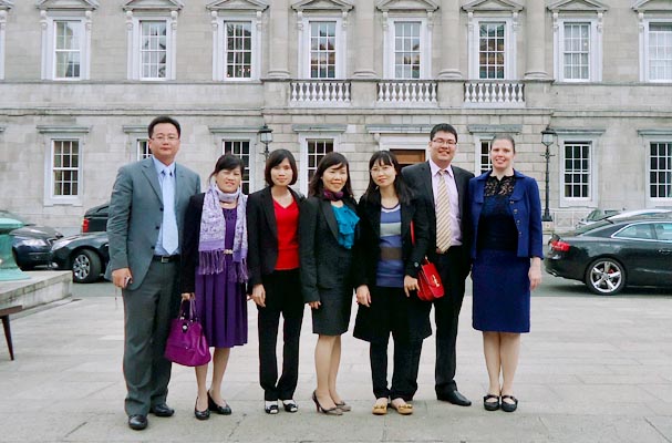 Ministry of Justice delegation visited and worked in Ireland for legal aid