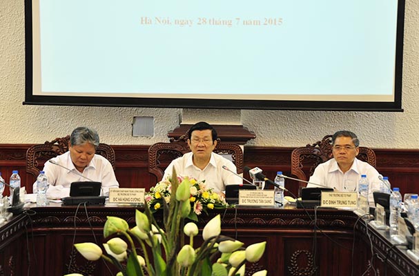 State President Truong Tan Sang urges improved civil judgment enforcement