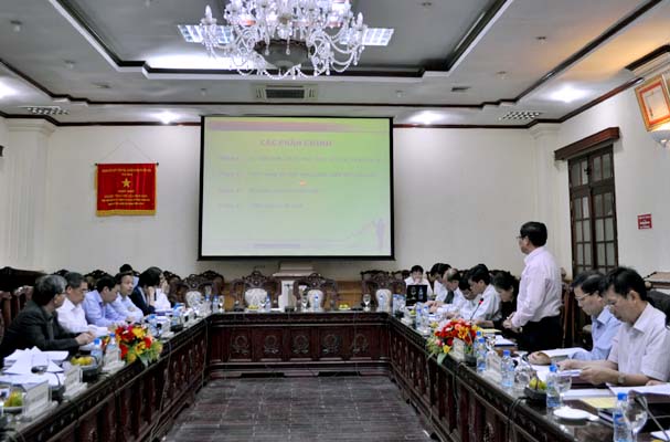 Ministry of Justice worked with Quang Ninh provincial Party’s Committee