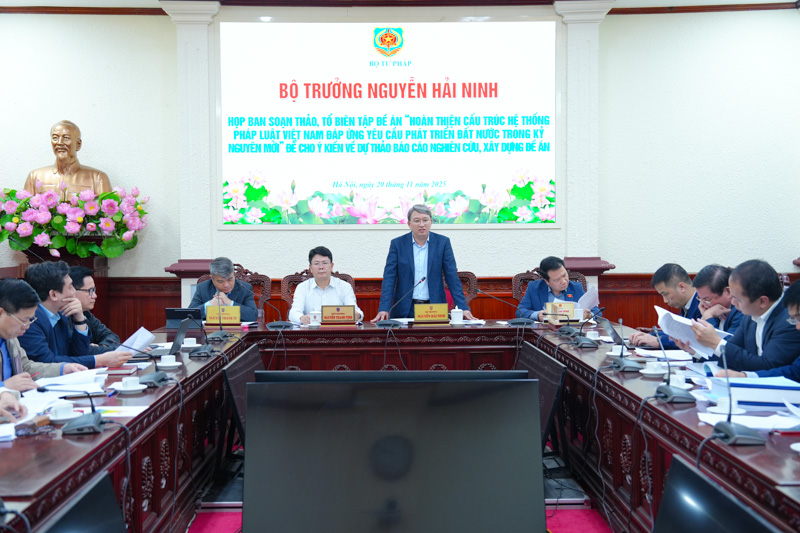 Tiếp tục làm rõ cấu trúc hệ thống pháp luật theo hướng tinh gọn hơn