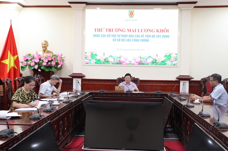 Dự kiến trong năm 2025 sẽ hoàn thành cơ bản Cơ sở dữ liệu công chứng