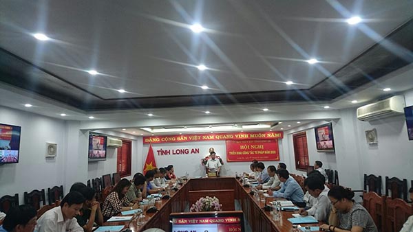 UBND tỉnh Long An tổ chức Hội nghị triển khai công tác tư pháp năm 2020