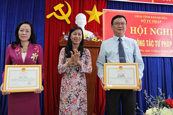 Khánh Hòa: Hội nghị triển khai công tác Tư pháp năm 2020