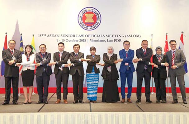 Chuẩn bị tham dự Hội nghị quan chức pháp luật cao cấp ASEAN lần thứ 19 (ASLOM 19)