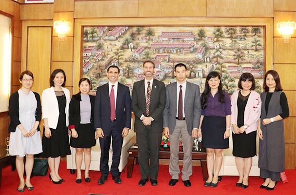 Học viện Tư pháp: Tiếp và làm việc với Đại sứ quán Hoa Kỳ tại Việt Nam