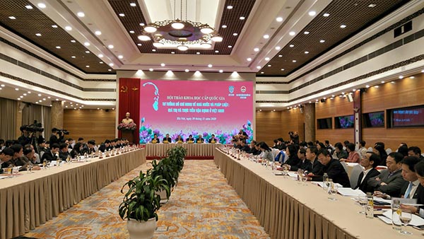 Hội thảo khoa học cấp quốc gia tư tưởng Hồ Chí Minh về Nhà nước và pháp luật