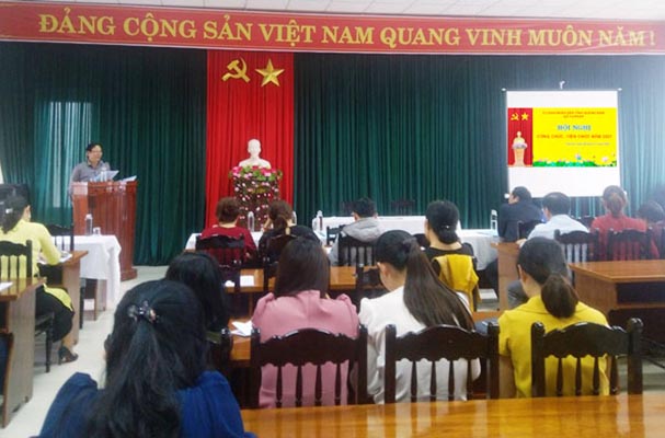 Sở Tư pháp Quảng Nam tổ chức Hội nghị công chức, viên chức năm 2021