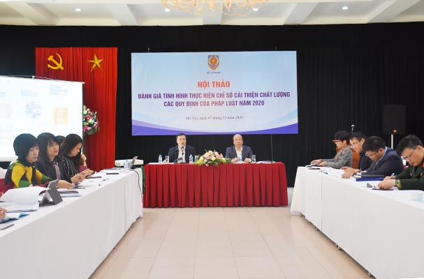 Nâng cao Chỉ số cải thiện chất lượng các quy định của pháp luật của Việt Nam