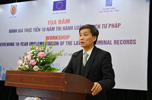 Luật LLTP góp phần quan trọng vào việc thực hiện chính sách nhân đạo về hình sự của Việt Nam