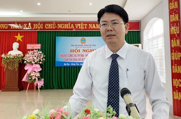 Phó Chủ tịch tỉnh Bà Rịa – Vũng Tàu được bổ nhiệm giữ chức Thứ trưởng Bộ Tư pháp