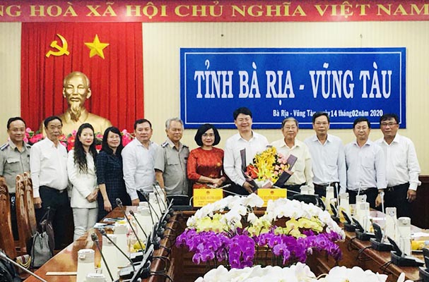 Thứ trưởng Đặng Hoàng Oanh, Nguyễn Thanh Tịnh làm việc với tỉnh Bà Rịa Vũng Tàu