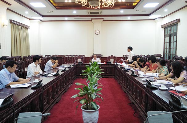 Sẵn sàng cho việc chuẩn bị Hội thảo cấp quốc gia Tư tưởng Hồ Chí Minh về nhà nước và pháp luật