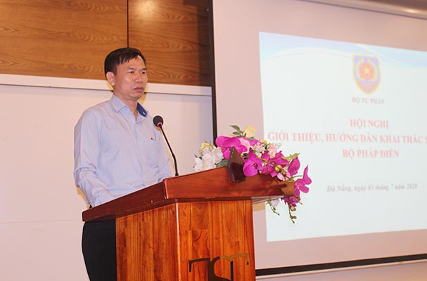 Bộ Tư pháp tổ chức Hội nghị giới thiệu và hướng dẫn khai thác, sử dụng Bộ pháp điển tại Đà Nẵng