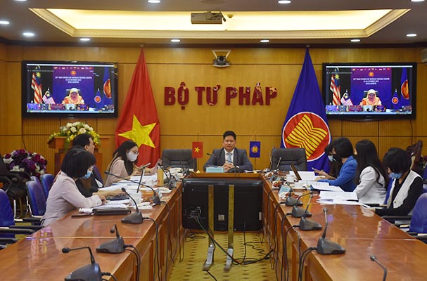 Bộ Tư pháp tham dự Hội nghị Quan chức pháp luật cao cấp ASEAN  (ASLOM) lần thứ 20