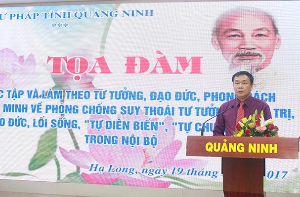 Sở Tư pháp Quảng Ninh: 05 năm thực hiện Chỉ thị số 05-CT/TW ngày 15/5/2016 của Bộ Chính trị