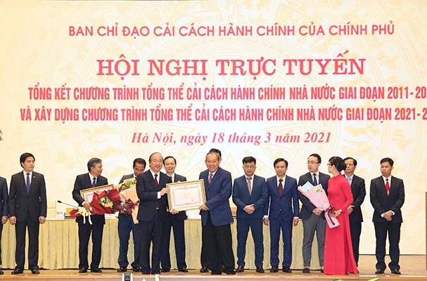 Thủ tướng Chính phủ đánh giá cao vai trò của Bộ Tư pháp trong thực hiện Chương trình tổng thể CCHCNN 2011-2020