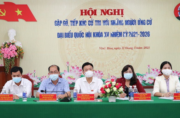 Bộ trưởng Lê Thành Long tiếp xúc cử tri xã Vĩnh Hòa, huyện U Minh Thượng