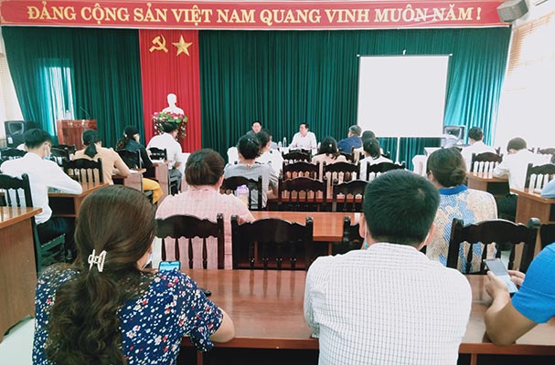 Sở Tư pháp Quảng Nam tổ chức Hội nghị công chức, viên chức 06 tháng đầu năm 2021
