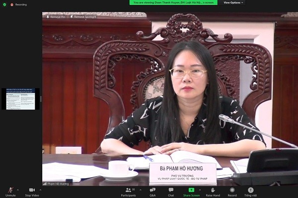 Hội thảo tham vấn dự thảo Báo cáo đánh giá khả năng Việt Nam gia nhập Công ước Singapore